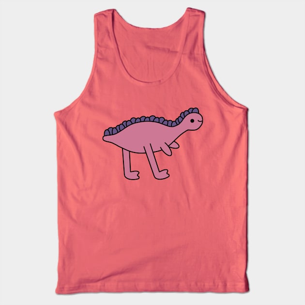 Cute Kawaii T-Rex Dino Tank Top by KawaiiByDice